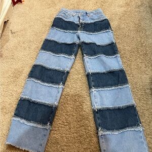 ragged jeans